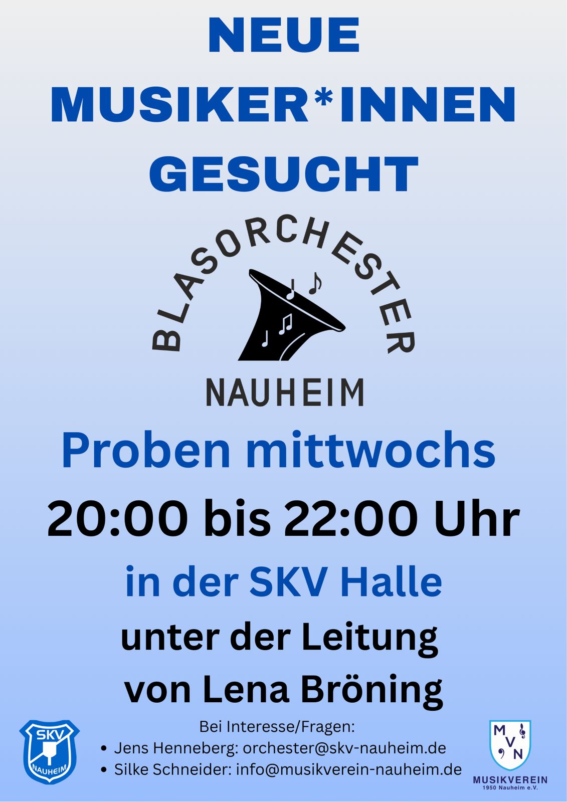 BON neue Musiker gesucht 2025