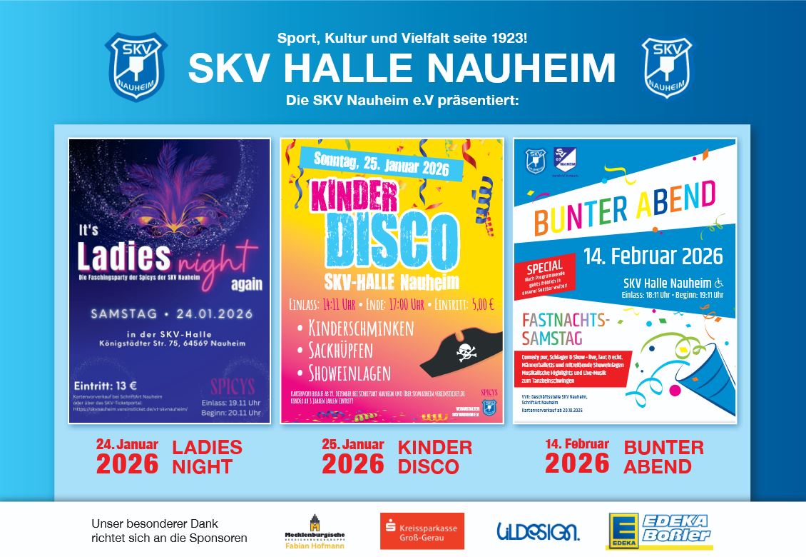Flyer Fastnacht SKV 2026