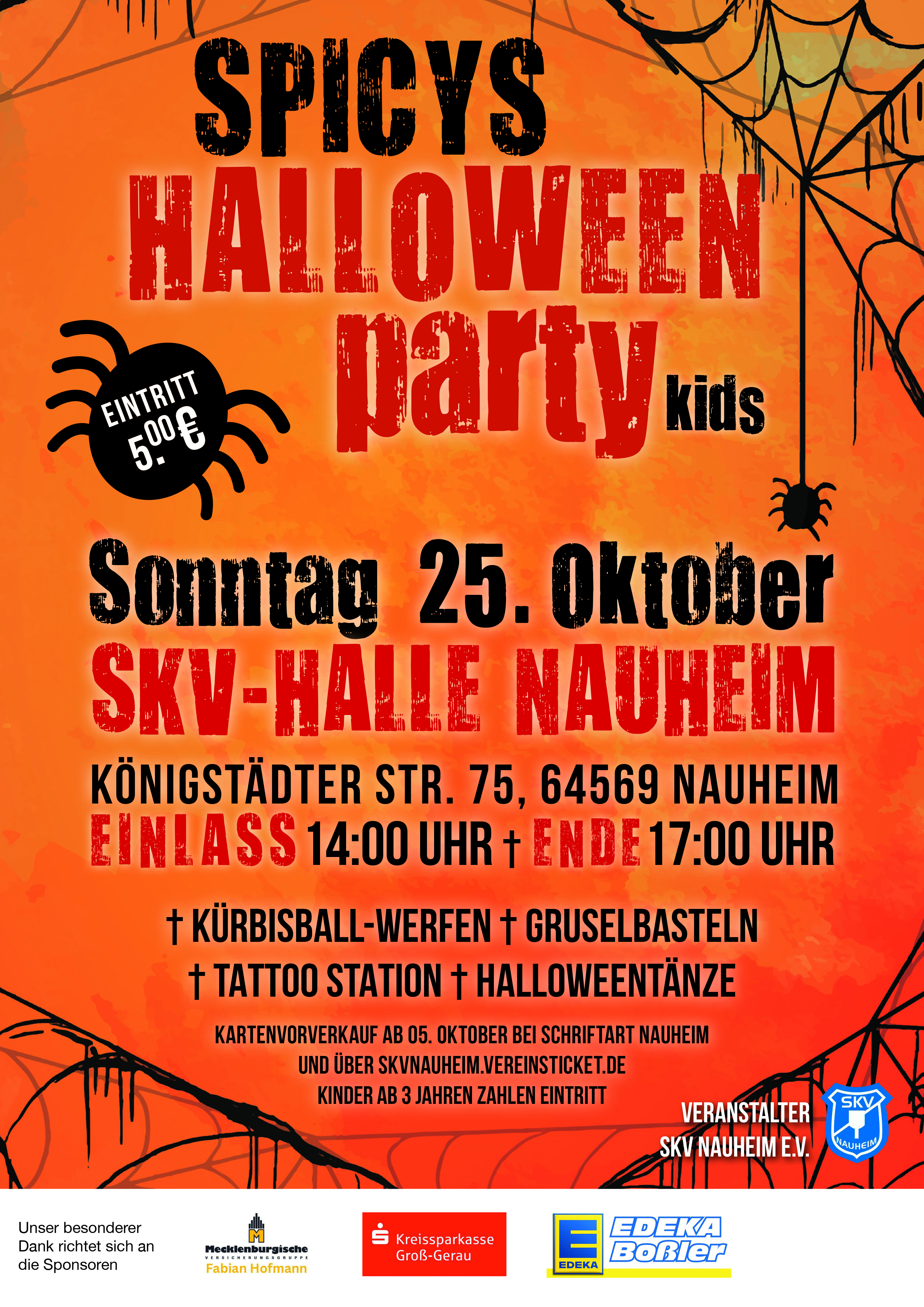 Flyer Halloween 25.10.2026